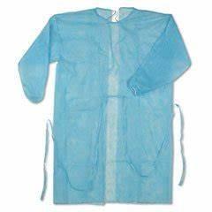 China Level 1 Isolation Luxury Hospital Water Resistant Gowns Medical Fluid Resistant wholesale