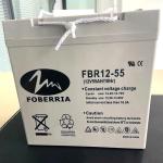 FBR 12V55AH 16.5A 550A Gel Lead Acid Battery For Wind System