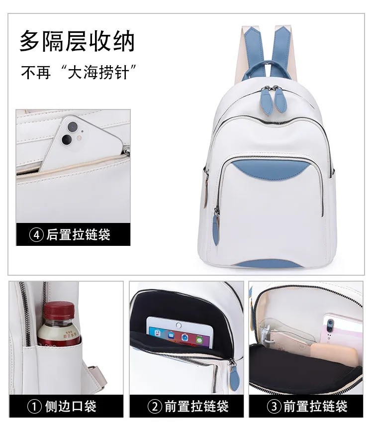 Casual Women'S Mens Leather Custom Made Backpacks Notebook Computer Laptop Backpack