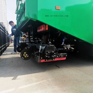 Foton Aumark Vacuum Road Sweeper Truck With Snow Remover