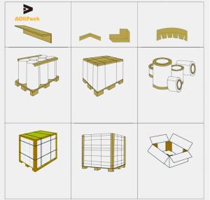 China Pressure Resistance Pallet Cardboard Edge Protectors 1.5m Length wholesale
