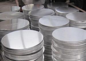China A1100 Aluminum Sheet Circle Die Casting Customized Size For Road Sign wholesale