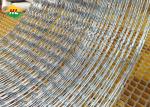 Clipped Concertina Razor Wire Galvanised Steel 300 MM Concertina Fencing