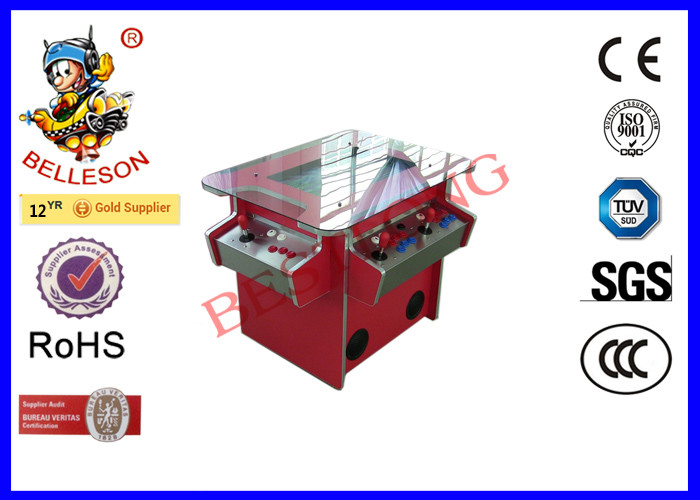 Red 1505 In 1 Classic Games Coin Operated Game Machines Full View Angle Screen