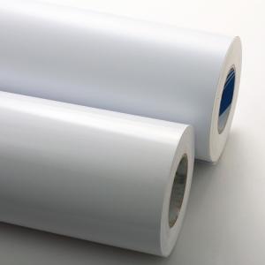 China 80um PE White TC Adhesive Label Material WG9033 wholesale