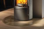 CE EN12150 Standard Resistance Glass Hearth Plate 6mm Thickness Tempered High