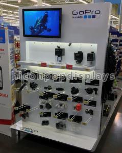 China Metal POP Retail Merchandising Displays Free Standing Custom Retail Displays With LCD wholesale