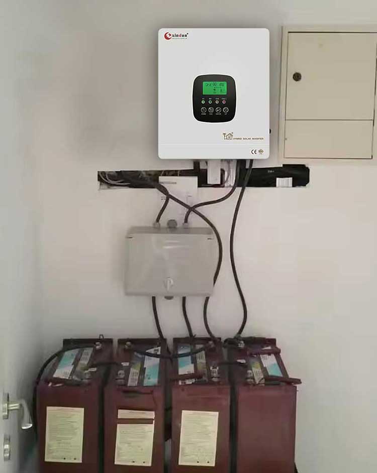 mppt hybrid inverter 48v 24v installation