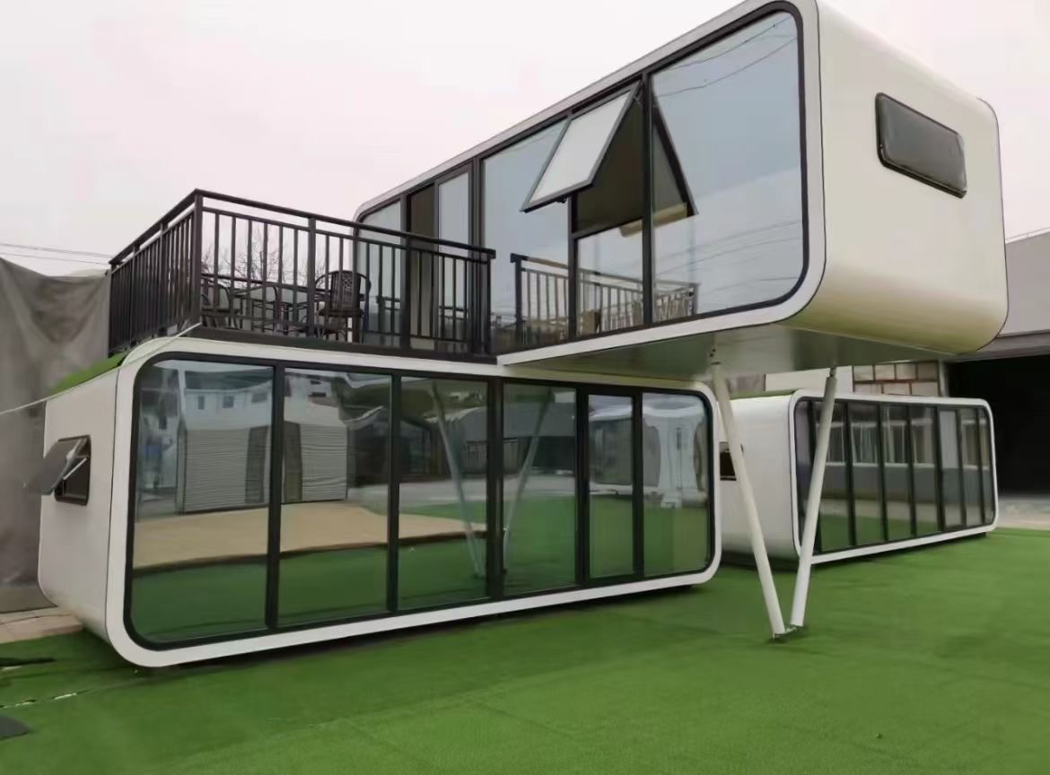 Double Insulation Direct Supply Modern Luxury Space Capsule House Prefab Modular Houses for Customers Request