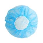 12GSM White Blue Red Pink Nonwoven PP Disposable Round Bouffant Cap with ISO