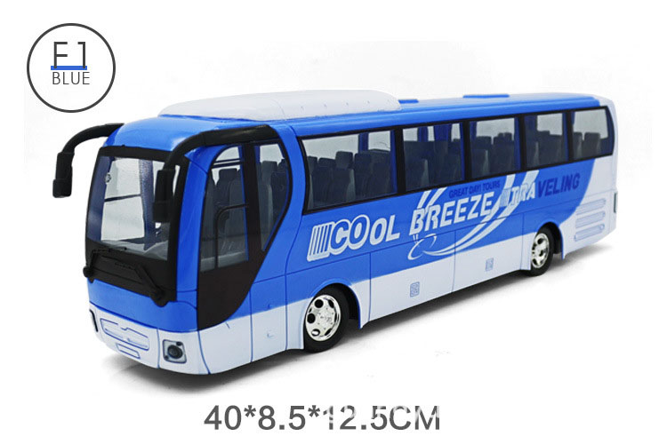 Electric Simulation Sound and Light RC Bus Child Toy for Kids Age Range 8 to 13 Years