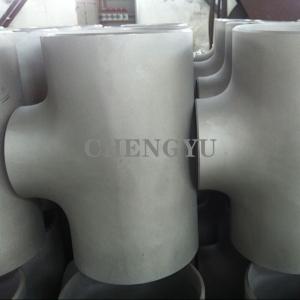 China 347H Seamless Butt Weld Tube Fittings ASTM B16.9 Reducing Tee Fitting wholesale