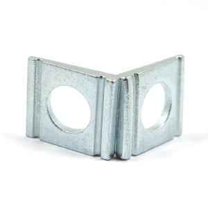 China DIN434 Steel Square Lock Washer Bevel Square Taper Washers wholesale