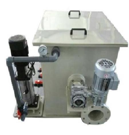 1000L-50000L Capacity Low Noise Rotary Drum Filter for RAS System Fish Farming Equipment