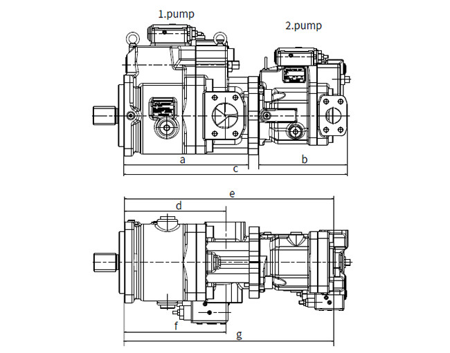 Trailer Hydraulic Power Control Unit With Cut-Off / Load Sense Control Electro-Proportional Torque