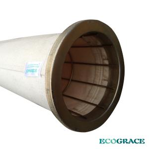 China Baghouse dust collector Filter Bags Nomex Needle Felt 500gsm ,550gsm PTFE Membrane wholesale