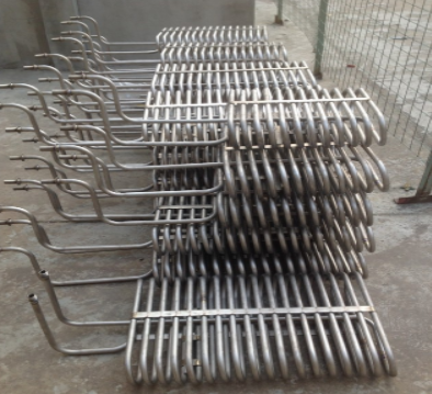 Z-Shaped Over The Side Small Tube Stainless Steel Heater For Water Heating 4