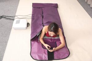 China Waterproof Far Infrared Blankets Purple Far Infrared Heating Blanket wholesale