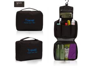 China Fashion Travel Kit Organizer , Lightweight Hanging Toiletry Bag For Bathroom Storage wholesale