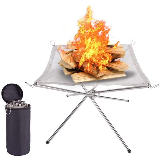 201 STAINLESS STEEL PORTABLE FIRE PIT