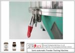 Auger Semi Automatic Powder Filling Machine For Multiple Containers