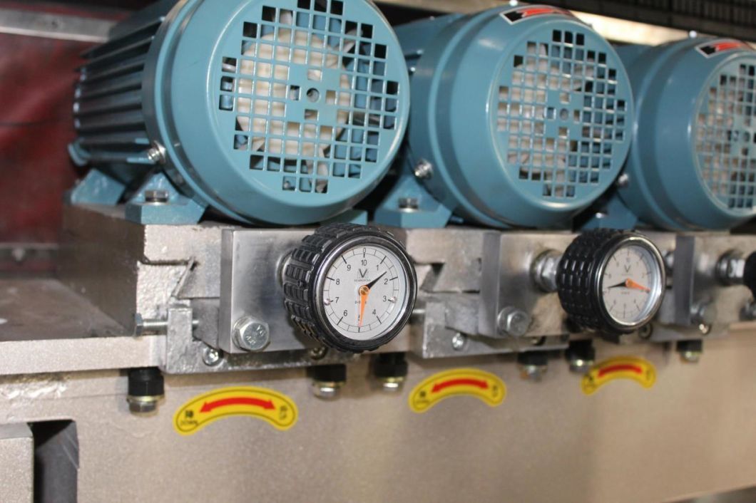 Nine Motors Glass Straight Line Beveling Machine