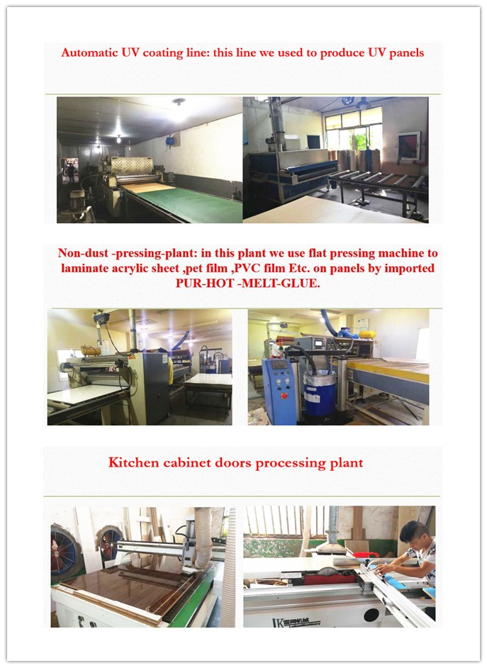 high gloss Acrylic sheet faced mdf board for 1-2mm acrylic sheet