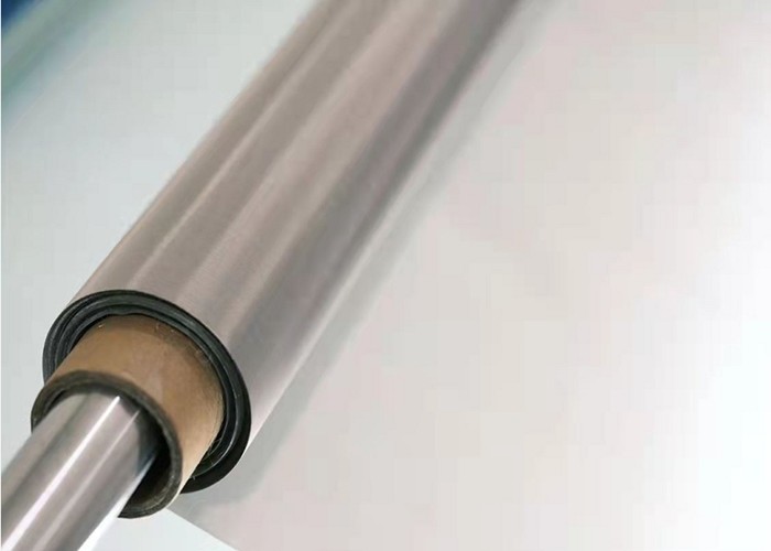 Dutch Weave Stainless Steel Wire Cloth 400x2800 Mesh 1 Micron Filter Fabric