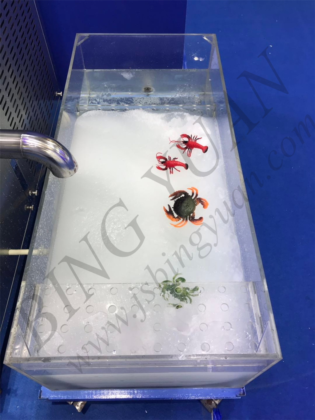 Water Cooling 15T 13.5KW 380V Automatic Ice Maker Machine