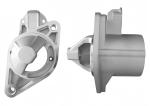 Silver Aluminium Die Casting Housing Process Powder Coating Lightweight
