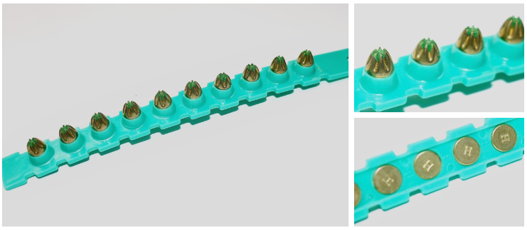Plastic Green Powers Powder Actuated Loads S1jl 6.8x11mm To Fasten Elements
