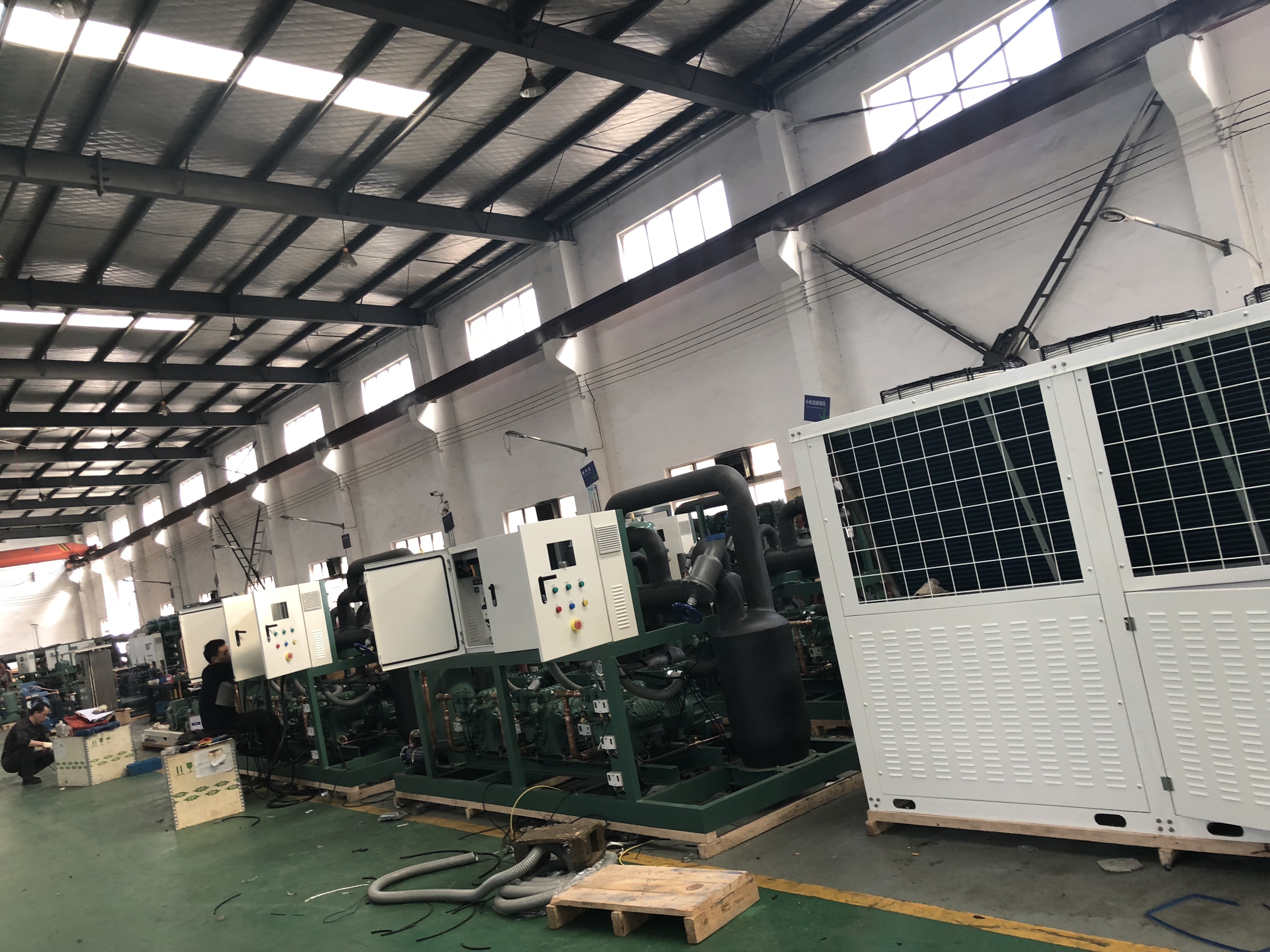 Cold Storage Walk In Chiller / Freezer For Vegetable Fruits Meat