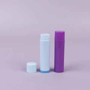 China 4.5g Printed Empty Deodorant Stick Round Deodorant Tubes For Nourishment Lip Care wholesale