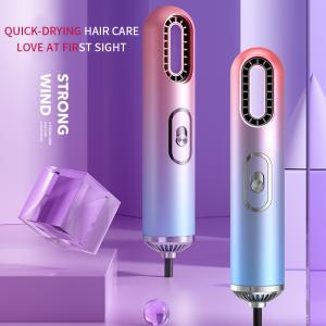 China Portable Negative Ion Hair Dryer , Frizz Proof Lightweight Travel Blow Dryer wholesale