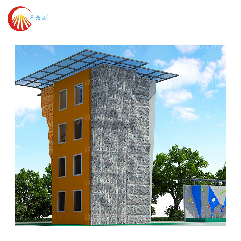 Professional Boulder Climbing Wall With Different Slope And Difficulty