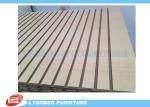 Laminated Melamine Finished Slatwall Display Stands Units MDF / 2400mm * 1200mm