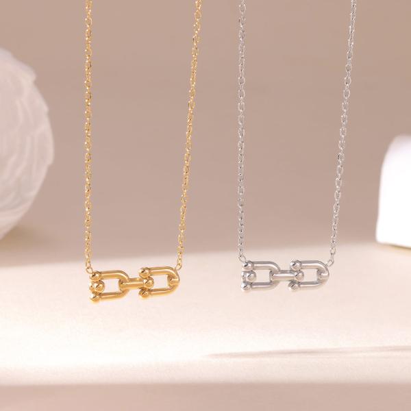 Stainless Steel Pendant Necklace for Women Retail