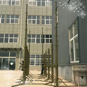 China Push Up Aluminum 2MM Lightweight Universal Antenna Mast wholesale