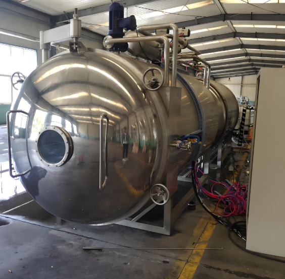 round static vacuum dryer