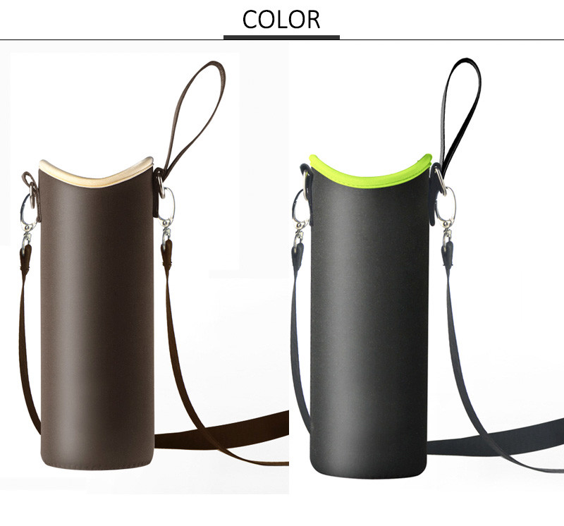Portable Neoprene 900ml Water Bottle Sleeve With Strap