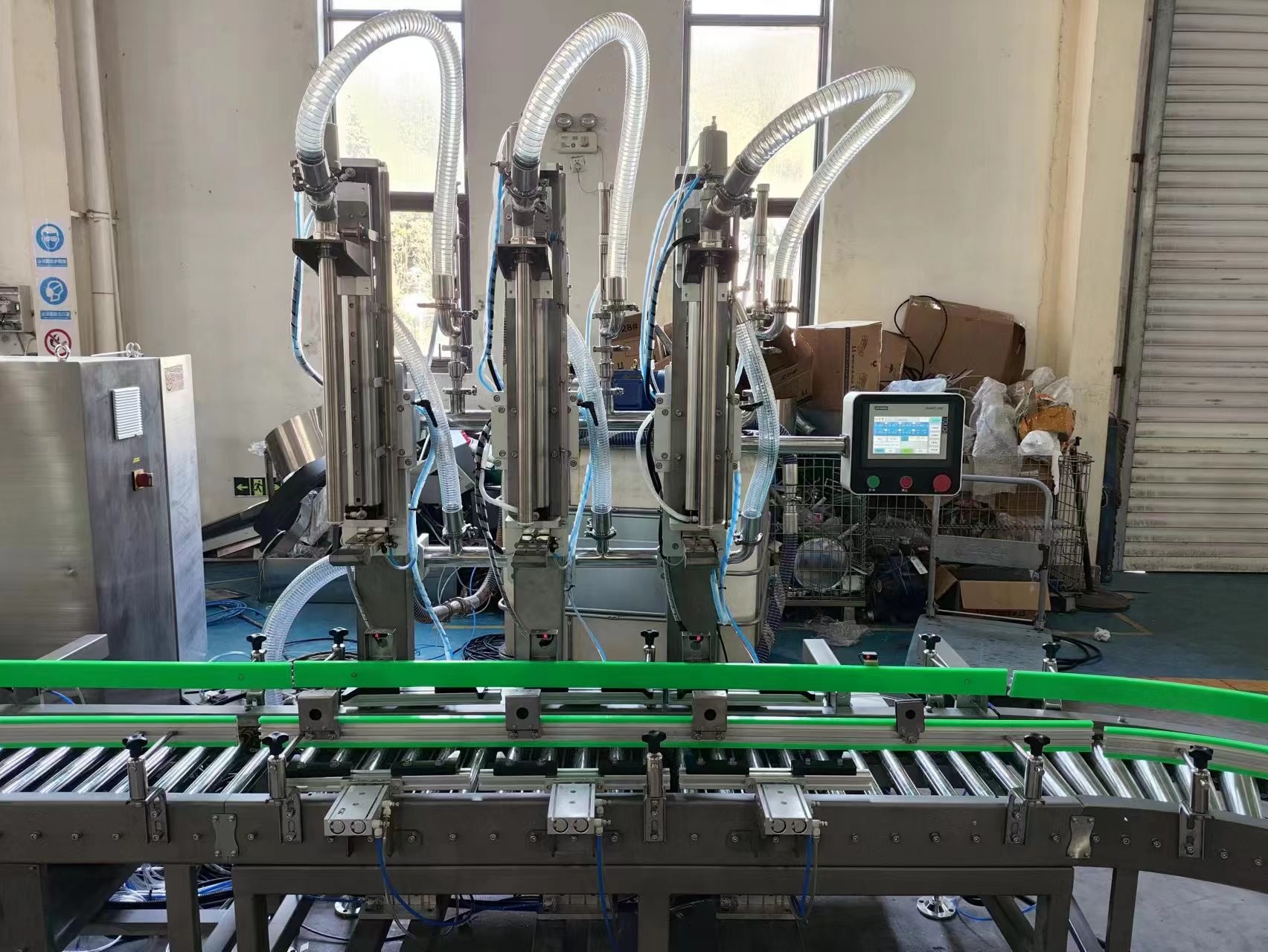 5L Barrel Liquid Filling Machine Series 4 - 12 Nozzles Volumetric Chemical Filling Machine