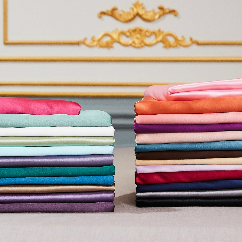 Bedsure 22 Momme Satin Silk Pillow Cover , Iso King Size Satin Pillowcase