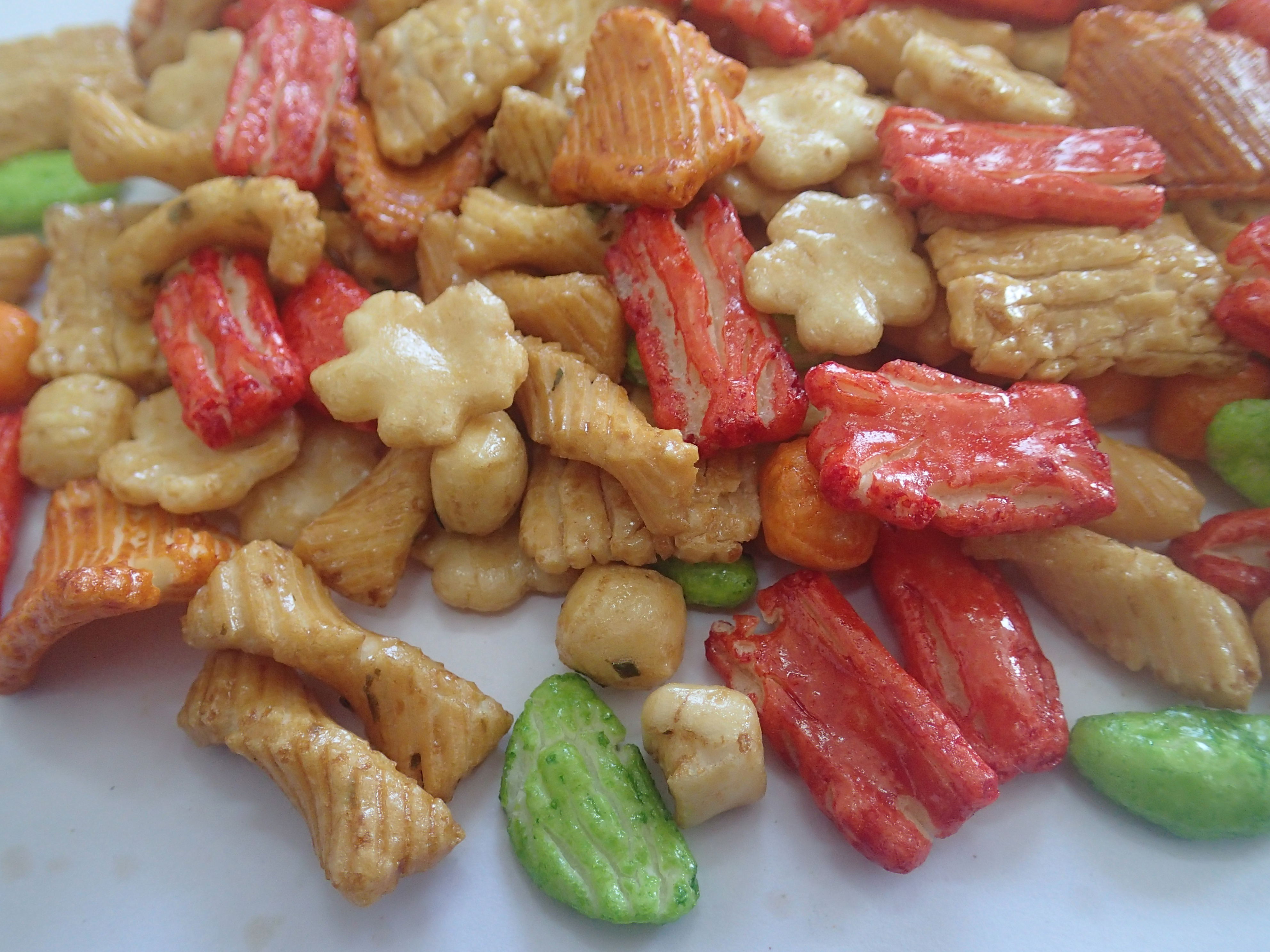 5kg Traditional Japanese Rice Crackers OU KOSHER With Peanuts Snack