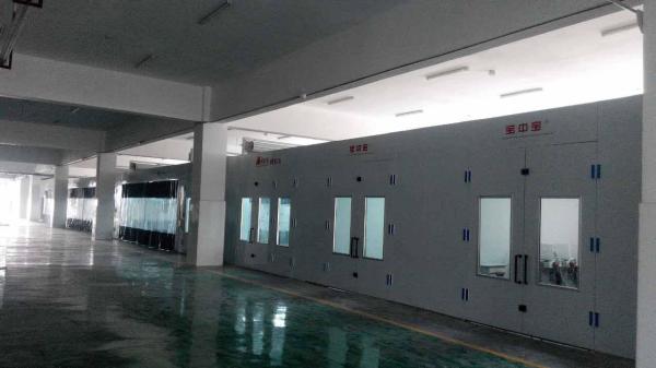 Metal Painting Line For Training Centre Auto Sheet Metal White Color For Car