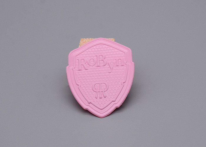 Custom Degradable TPU Badge Molding Heat Embossed Logo For Clothing