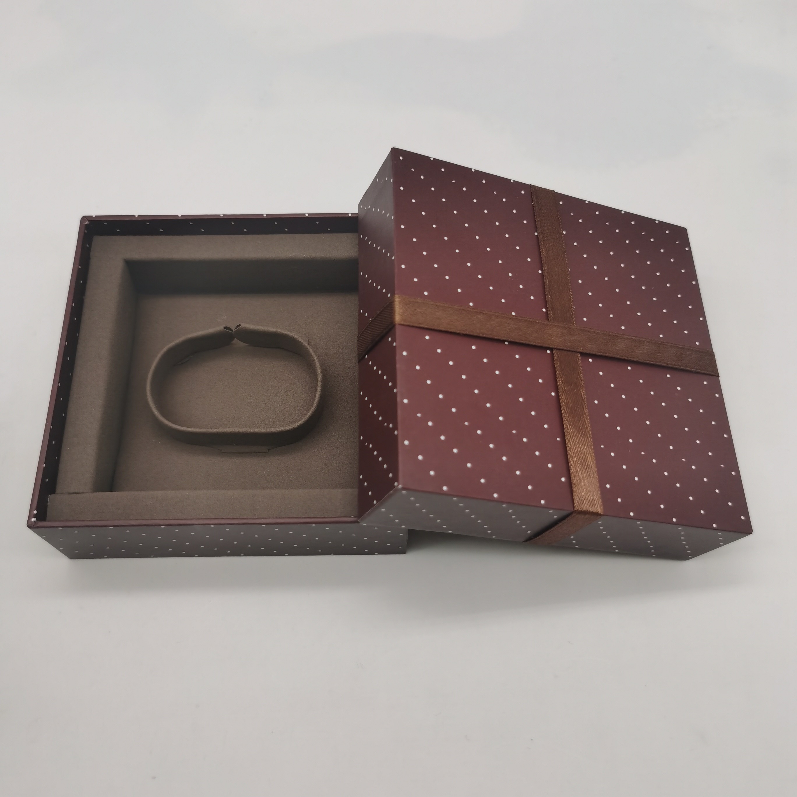 Custom Pantone Color Printing Watch Packaging Box With Sponge Blister