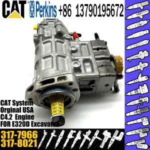 China HUIDA Excavator Engine Parts C6.6 Fuel Injection Pump 317-8021 10R-7660 2641A312 317-7966 wholesale