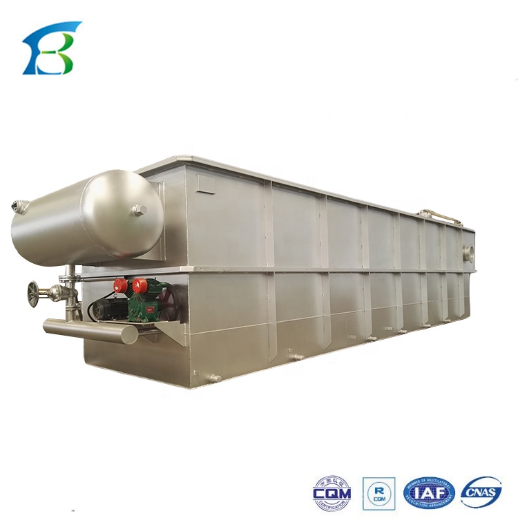 3000L/Hour Productivity Soluble Air Flotation Machine for Hospital Sewage Treatment