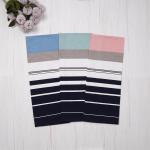 Breathable Elasticity Soft Fashionable Skin-Friendly Classic Striped Knit Fabric