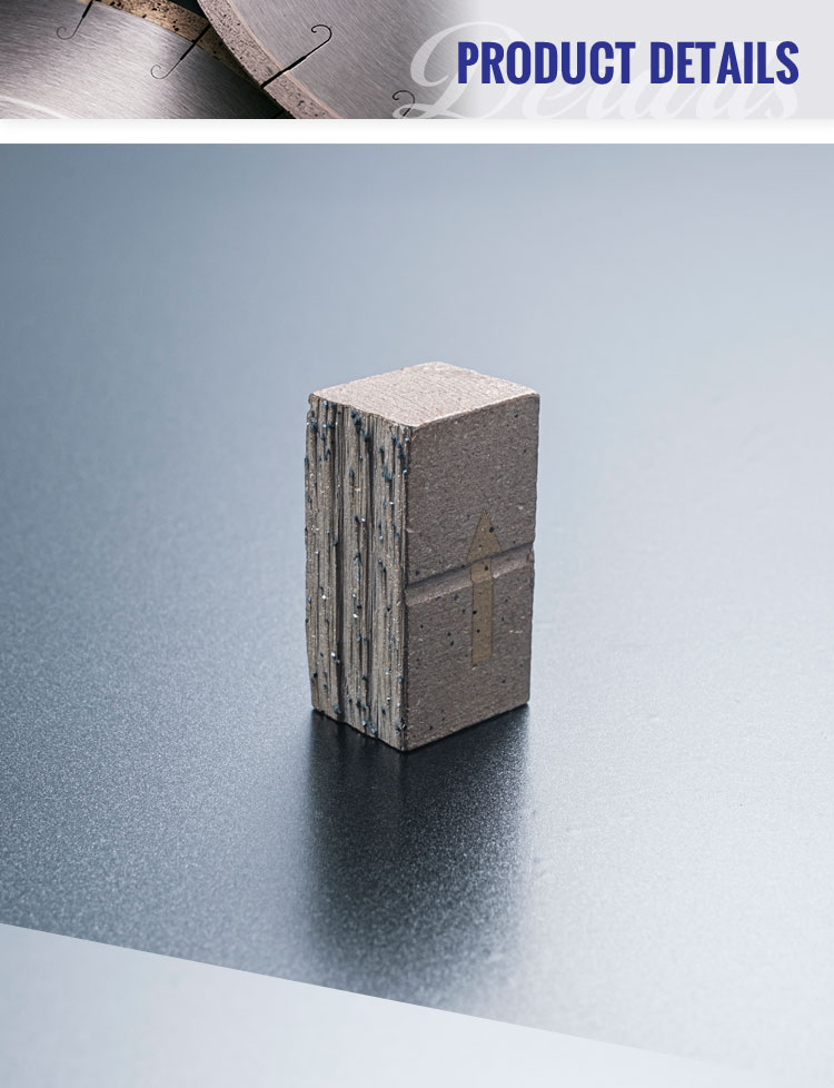 High Wear Resistance Diamond Segments for Marble Stone Cutting in Gongrete Korea Tool